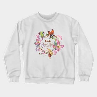 Birds Never Wants Cage Crewneck Sweatshirt